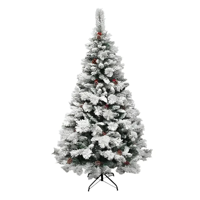 Pine Needles Christmas Tree with Hanging Sticks-0