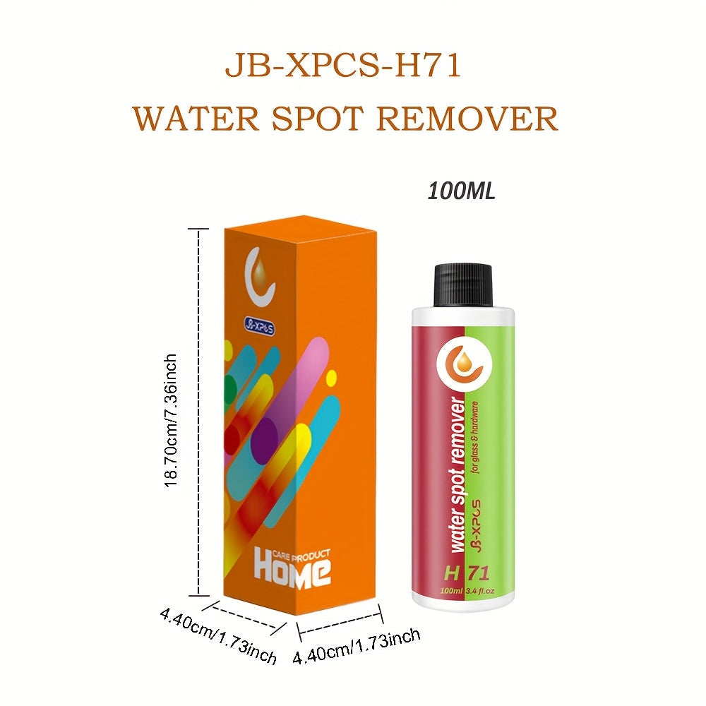 Bathroom Glass Cleaner Hard Water Spot Remover-3
